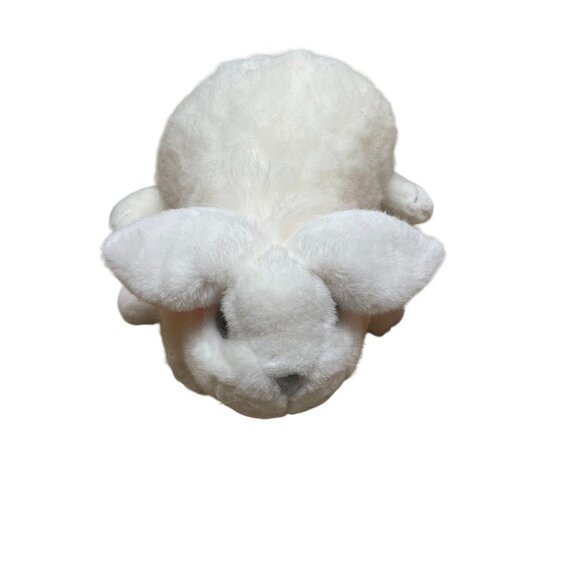 White Fluffy Bunny Plush Toy By Charisma Playful Plush Soft Cuddly Stuffed Anima - Picture 2 of 8